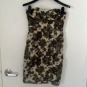 J.CREW Silk strapless dress size 2